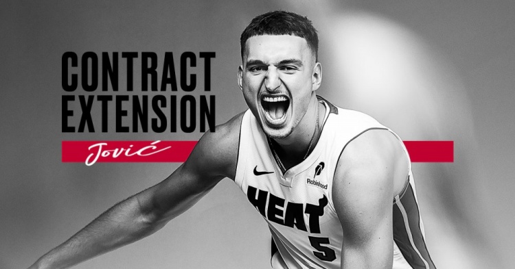 4年6240万全额保障！热火官宣：球队正式和约维奇达成提前续约